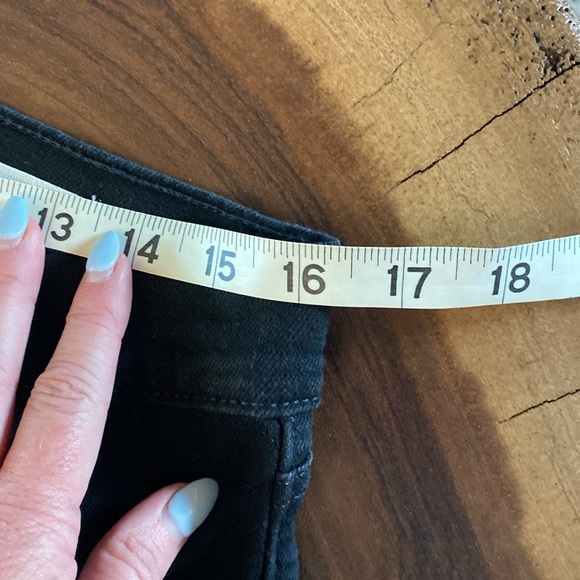 Jessica Simpson Black High Rise Flare Jeans/ Size 12 - Picture 4 of 6